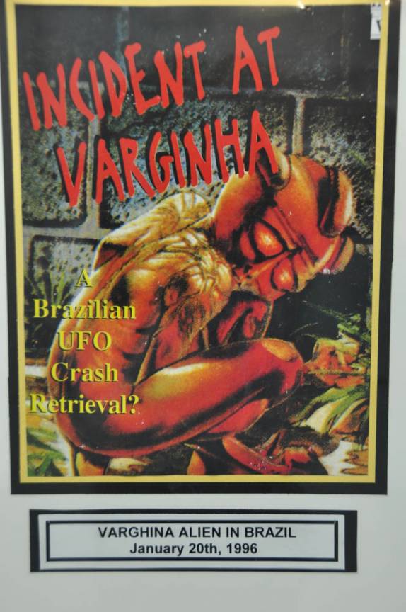 O Brasil também está presente no Museu de Ufologia de Roswell, no Novo México, nos Estados Unidos. É o famoso ET de Varginha!